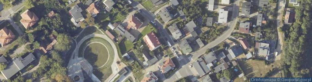 Zdjęcie satelitarne Grzegorz Jenek Zakład Projektowania i Nadzorów