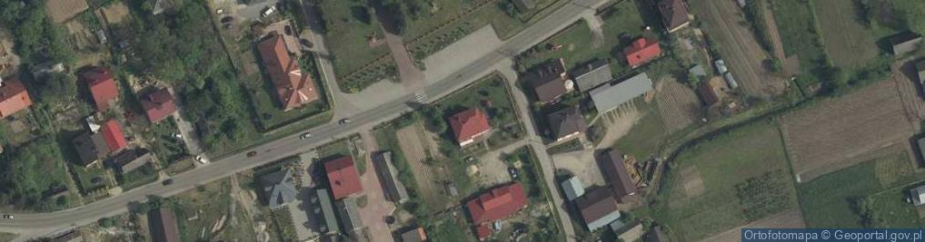 Zdjęcie satelitarne Grzegorz Pakosz Firma Handlowo-Usługowa Pakbud