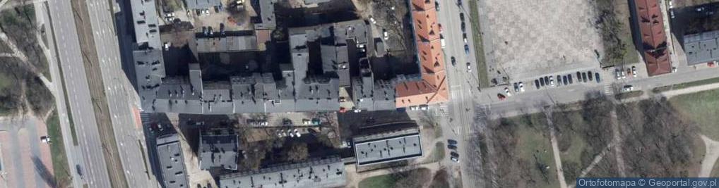 Zdjęcie satelitarne Grzegorz Winiarski Wig-Dom Łódź Podrzeczna 17/20