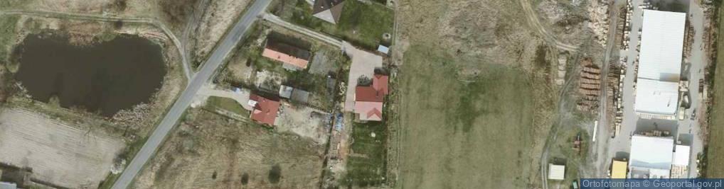 Zdjęcie satelitarne Grzegorz Wojtkowski Trzcina-EKO-Dach-Strzecha