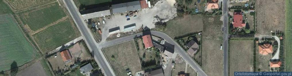Zdjęcie satelitarne Grześbud