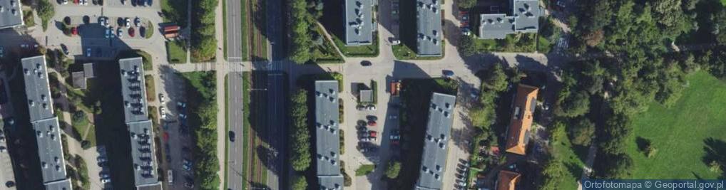 Zdjęcie satelitarne Grześ
