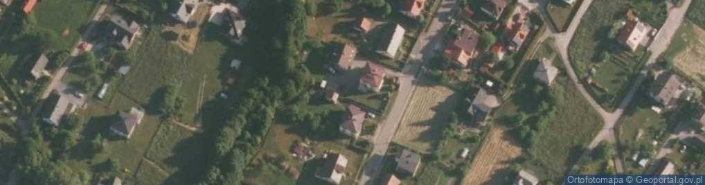 Zdjęcie satelitarne Hańderek Józef Roboty Ziemne