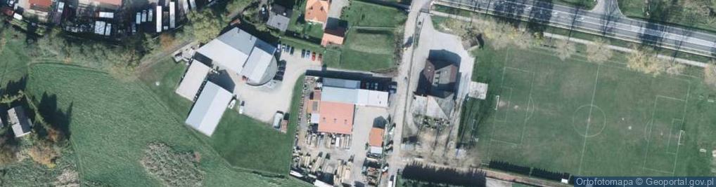 Zdjęcie satelitarne Henryk Maliborski Maliborski Ciesielstwo Handel Drewnem