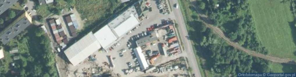 Zdjęcie satelitarne i.Przedsiębiorstwo Budowlano Handlowo Transportowe Edmund Leś II.Przedsiębiorstwo Wielobranżowe Legro Edmund Leś