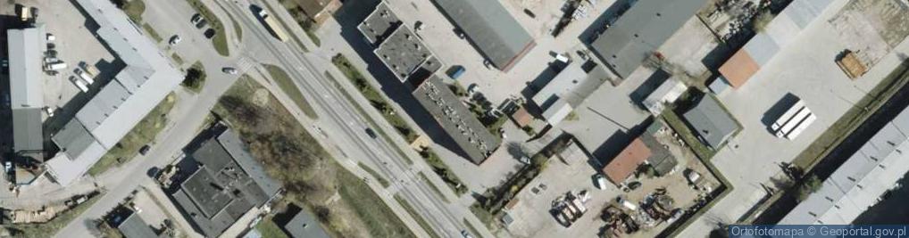 Zdjęcie satelitarne Iławskie Przedsiębiorstwo Budowlane IPB Sp zoo
