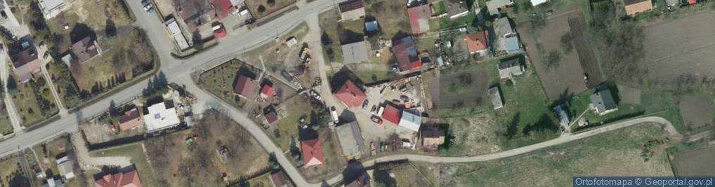 Zdjęcie satelitarne Iwona Kowalska Przedsiębiorstwo Handlowo-Usługowe Ibk