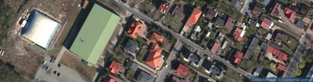 Zdjęcie satelitarne Jacek Figórski Leg-Dach
