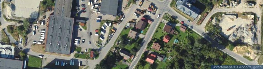 Zdjęcie satelitarne Jacek Jamróz Przedsiębiorstwo.Budowlano.Usługowe Krak-Spych