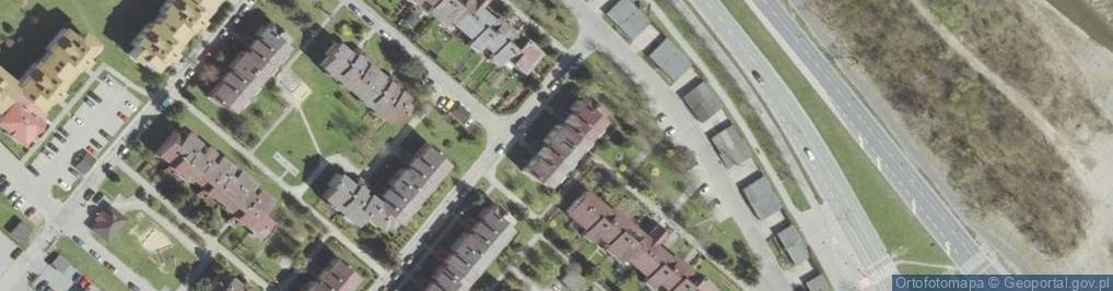 Zdjęcie satelitarne Jan Waligóra Wspólnik Spółki Cywilnej: Przedsiębiorstwo Budowlane Bronbud