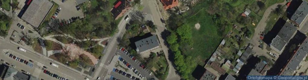 Zdjęcie satelitarne Janusz Zwierzyński Usługi Dźwigowe