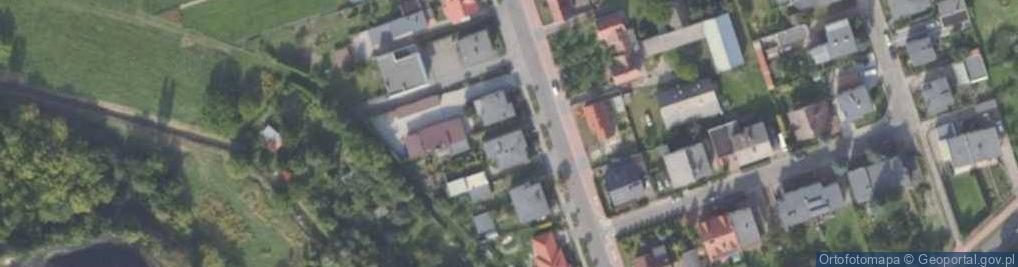 Zdjęcie satelitarne Jarosław Kryza Przedsiębiorstwo Usługowo-Produkcyjno-Handlowe Ideal-Okno