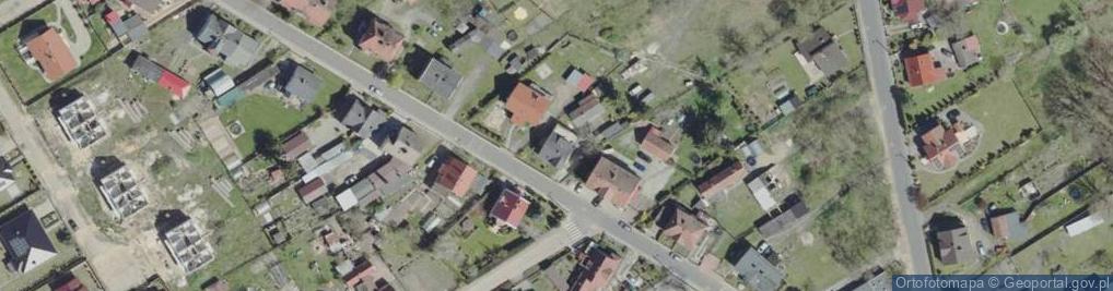 Zdjęcie satelitarne Jarosław Wąsowicz Usługi Budowlane