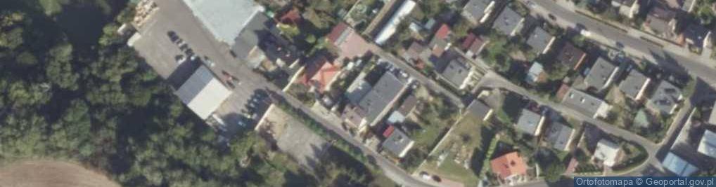 Zdjęcie satelitarne Jasiński Władysław - Zakład Blacharsko - Dekarski