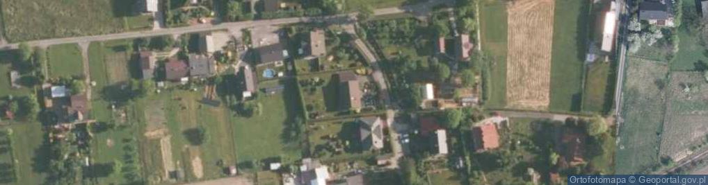 Zdjęcie satelitarne Jaźwiec Mirosław Malarstwo -Tapeciarstwo Mirosław Jaźwiec