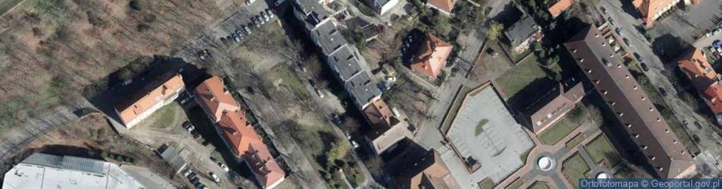 Zdjęcie satelitarne Jerzy Włodarczyk Nadzór Wykonawstwo Budowlane