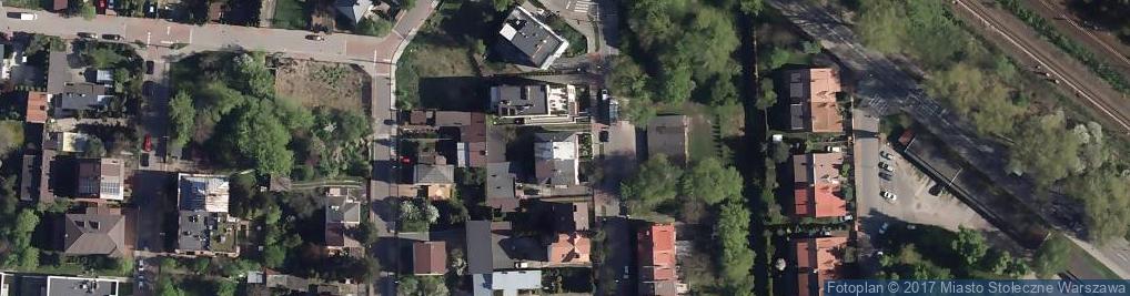 Zdjęcie satelitarne Justyna Ochota - Działalność Gospodarcza