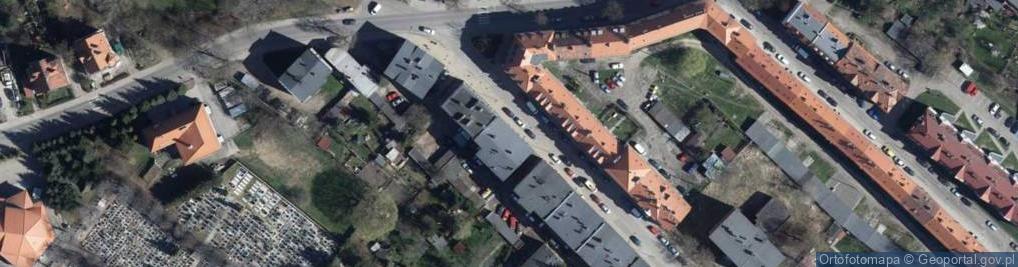 Zdjęcie satelitarne K & C Bud Usługi Ogólnobudowlane w Cybuch K Kaczmarek