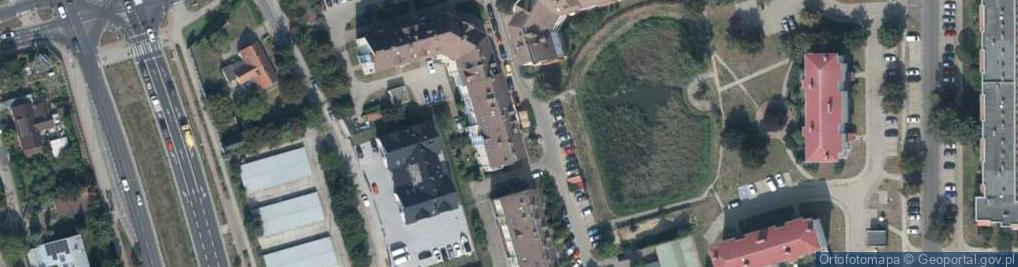 Zdjęcie satelitarne K i M P H U Krzysztof Zięba Zakład Ogólnobudowlany