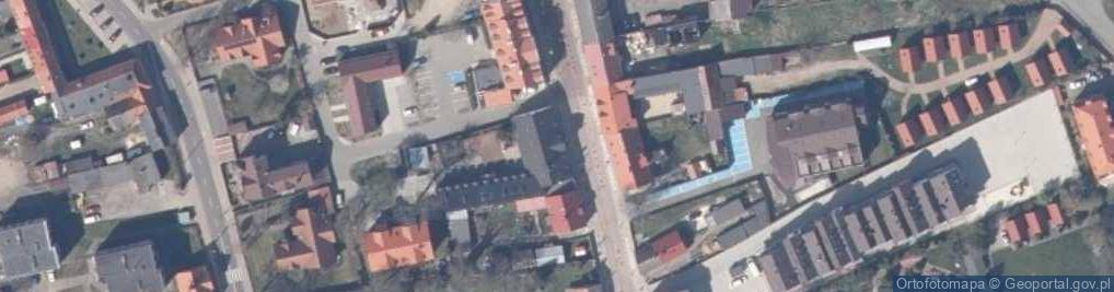 Zdjęcie satelitarne Kazimierz Wiśniewski Zakład Usługowo - Handlowy Dom Wczasowy pod Zegarem, Zakład Usługowo - Handlowy Specdach