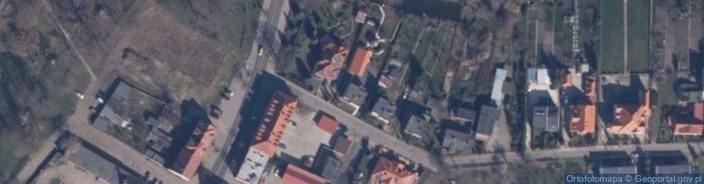 Zdjęcie satelitarne Klinkier Dom Miśko Dariusz