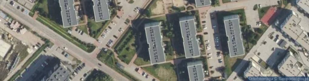 Zdjęcie satelitarne KM Przedsiębiorstwo Inżynieryjno-Budowlane Michał Kaczor