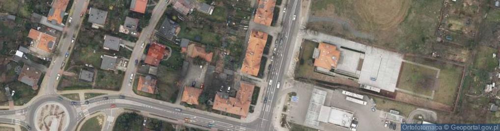 Zdjęcie satelitarne Knisky Krystian