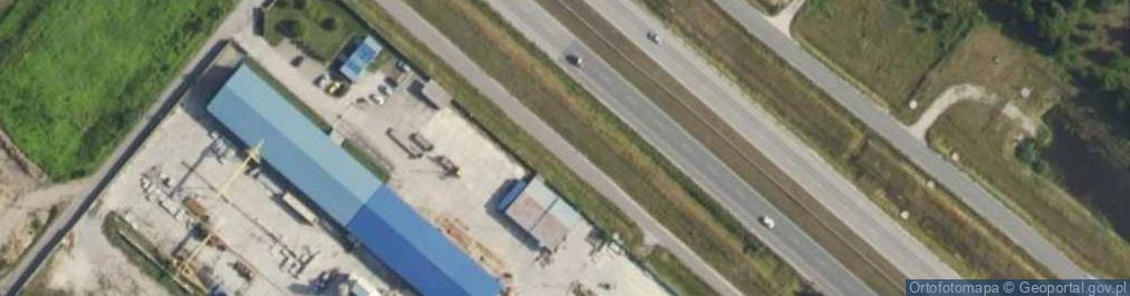 Zdjęcie satelitarne Kratbet Przedsiębiorstwo Prefabrykacji Budowlanej