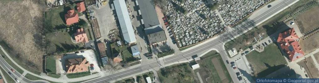 Zdjęcie satelitarne Kruszywa
