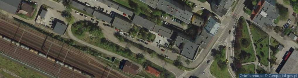 Zdjęcie satelitarne Krystian Mandra Przedsiębiorstwo Produkcyjno Handlowe Infman