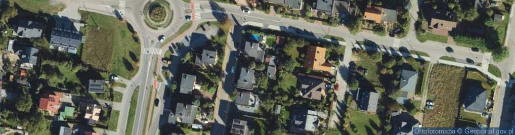Zdjęcie satelitarne Krzysztof Dymowski Zakład Inżynieryjno-Sanitarny