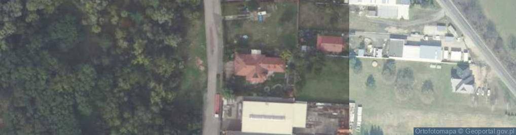 Zdjęcie satelitarne Krzysztof Mróz Przedsiębiorstwo Budowlane Mróz