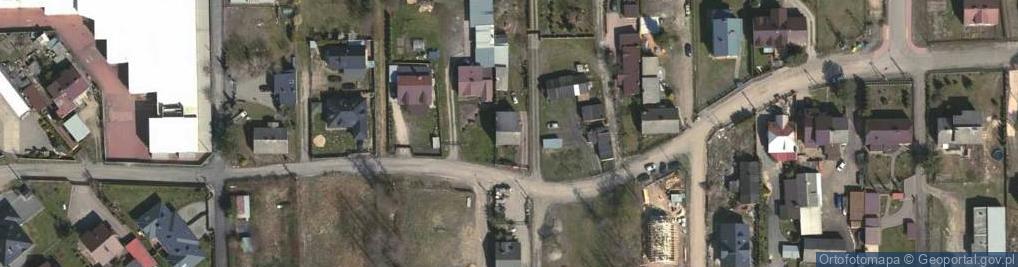 Zdjęcie satelitarne Krzysztof Radomski Układanie Kostki Brukowej
