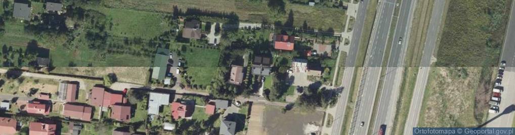 Zdjęcie satelitarne Krzysztof Stepanów - Projektowanie i Nadzorowanie Dróg Stepanów