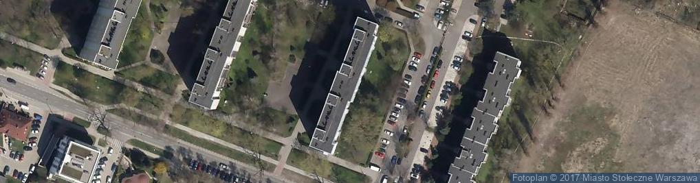 Zdjęcie satelitarne Krzysztof Trzciński Usługi Remontowo Budowlane