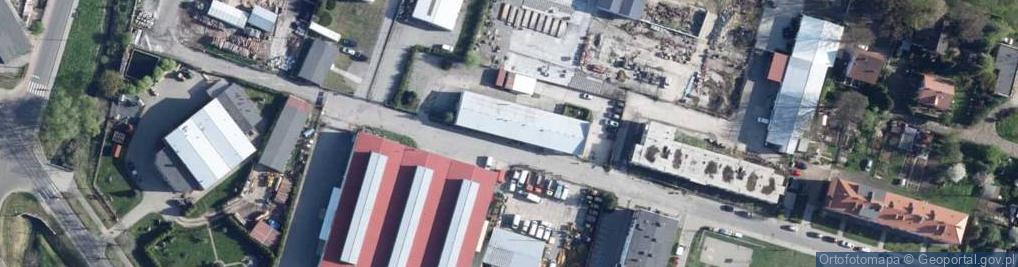 Zdjęcie satelitarne Krzysztof Woszczyński Przedsiębiorstwo Handlowo Usługowe Jumar Biuro Projektów