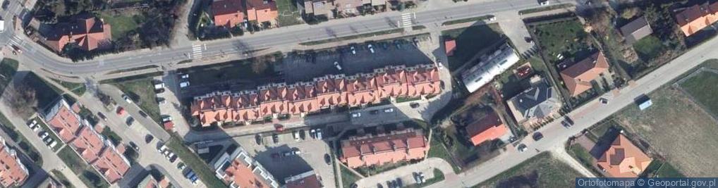 Zdjęcie satelitarne Łazarczak Tomasz Zakład Remontowo Budowlany