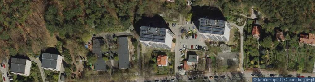 Zdjęcie satelitarne Lędziński