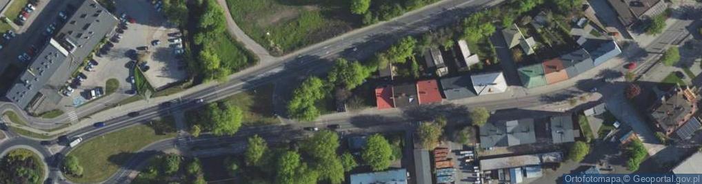 Zdjęcie satelitarne LS Projekt Łukasz Leszczyński Grzegorz Sikora
