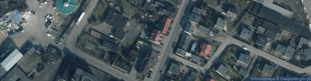 Zdjęcie satelitarne Łukasz Lisiński Inż-Bud Pracownia Projektowania Budownictwa i Nadzoru Budowlanego