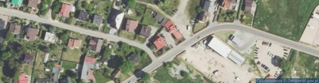 Zdjęcie satelitarne Łukasz Świtoń Zakład Instalacji Sanitarnych C.O.i Gazu Hydromirex