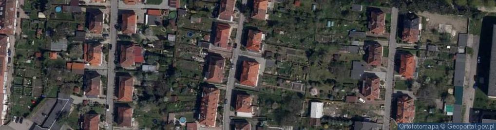 Zdjęcie satelitarne Łukasz Urbański Tetriss Usługi Glazurnicze