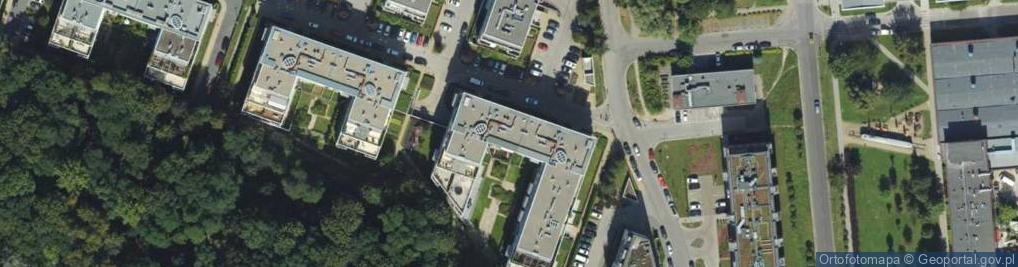 Zdjęcie satelitarne M P B Jacek Raźny Marcin Nestorowicz