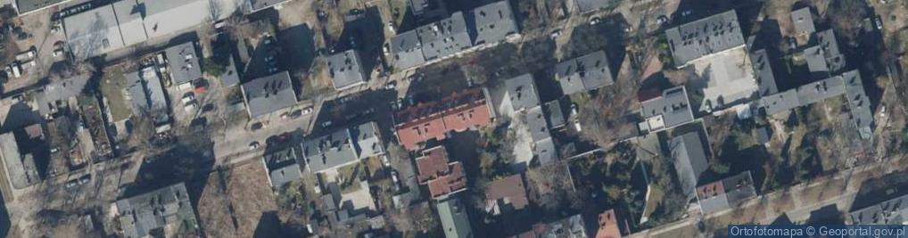 Zdjęcie satelitarne M S M przy B P i R i Chemitex [ w Likwidacji