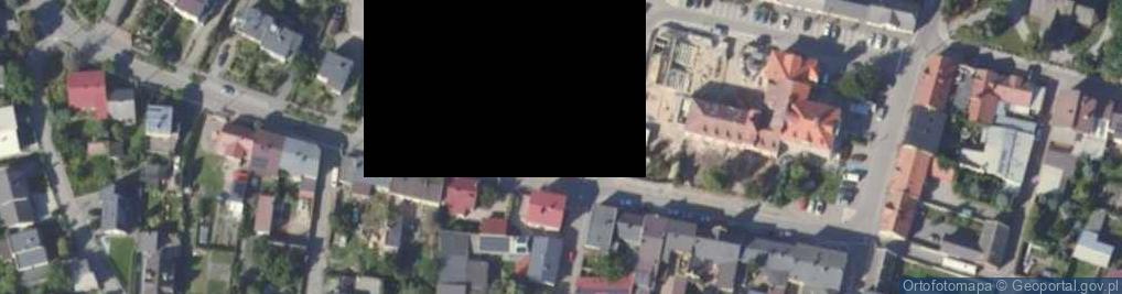 Zdjęcie satelitarne Mabud Czaja Mariusz 63-604 Baranów, ul.Rynek 1