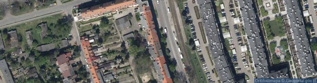 Zdjęcie satelitarne Maciej Woźniak Firma Usługowo-Handlowa