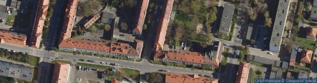 Zdjęcie satelitarne Macław Usługi Rem Bud Handel Mat Bud