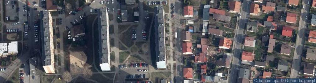 Zdjęcie satelitarne Madrak Prywatne Przedsiębiorstwo Handlowo Usługowe Jacek Kądziela Marek Bartoszewski