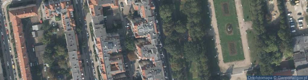 Zdjęcie satelitarne Małgorzata Ciastowicz Budex Przedsiębiorstwo Budowlane