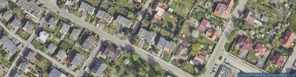 Zdjęcie satelitarne Marcin Tobiasz Przedsiębiorstwo Produkcyjno Usługowo Handlowe Budomar